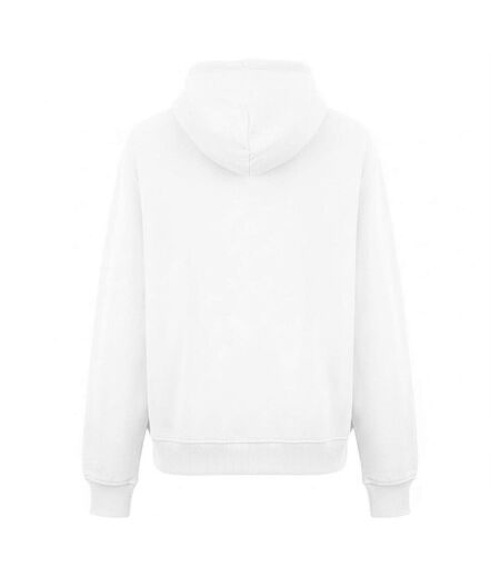 Sweat À Capuche Motif/style Logo Monochrome Homme Blanc Vif Diesel