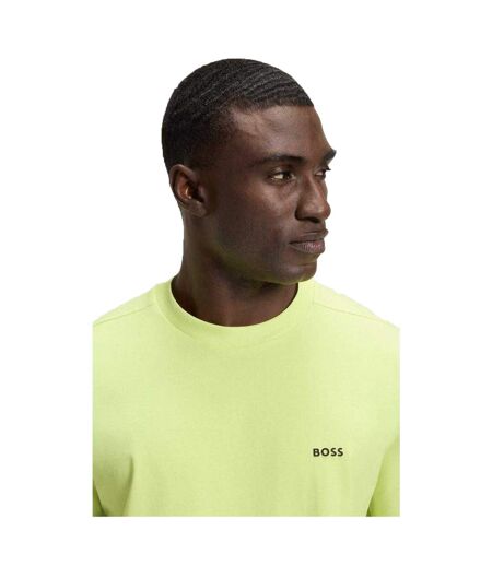 T-shirt Motif/style Logo Homme Citron Vert Boss