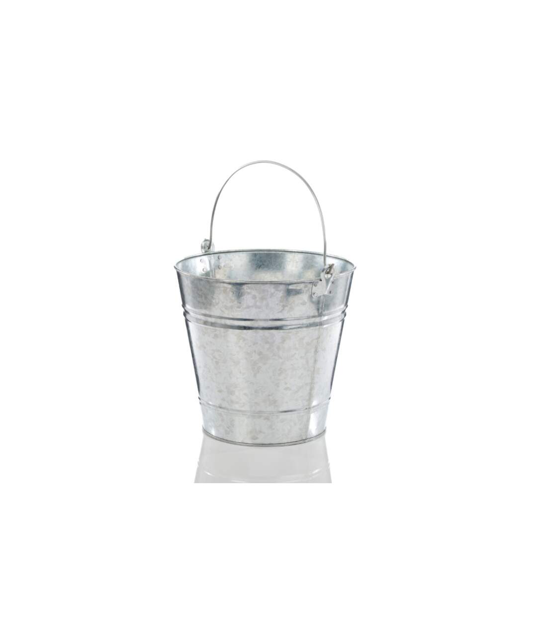 Leecroft galvanised bucket 13'' 14l one size one colour Universal Textiles-1