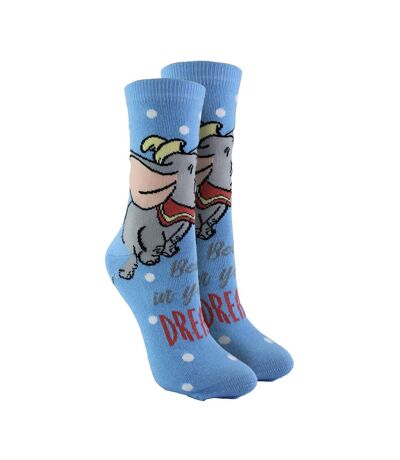 Ladies Disney Dumbo Socks | Casual Cute Character Design Funny Novelty Socks