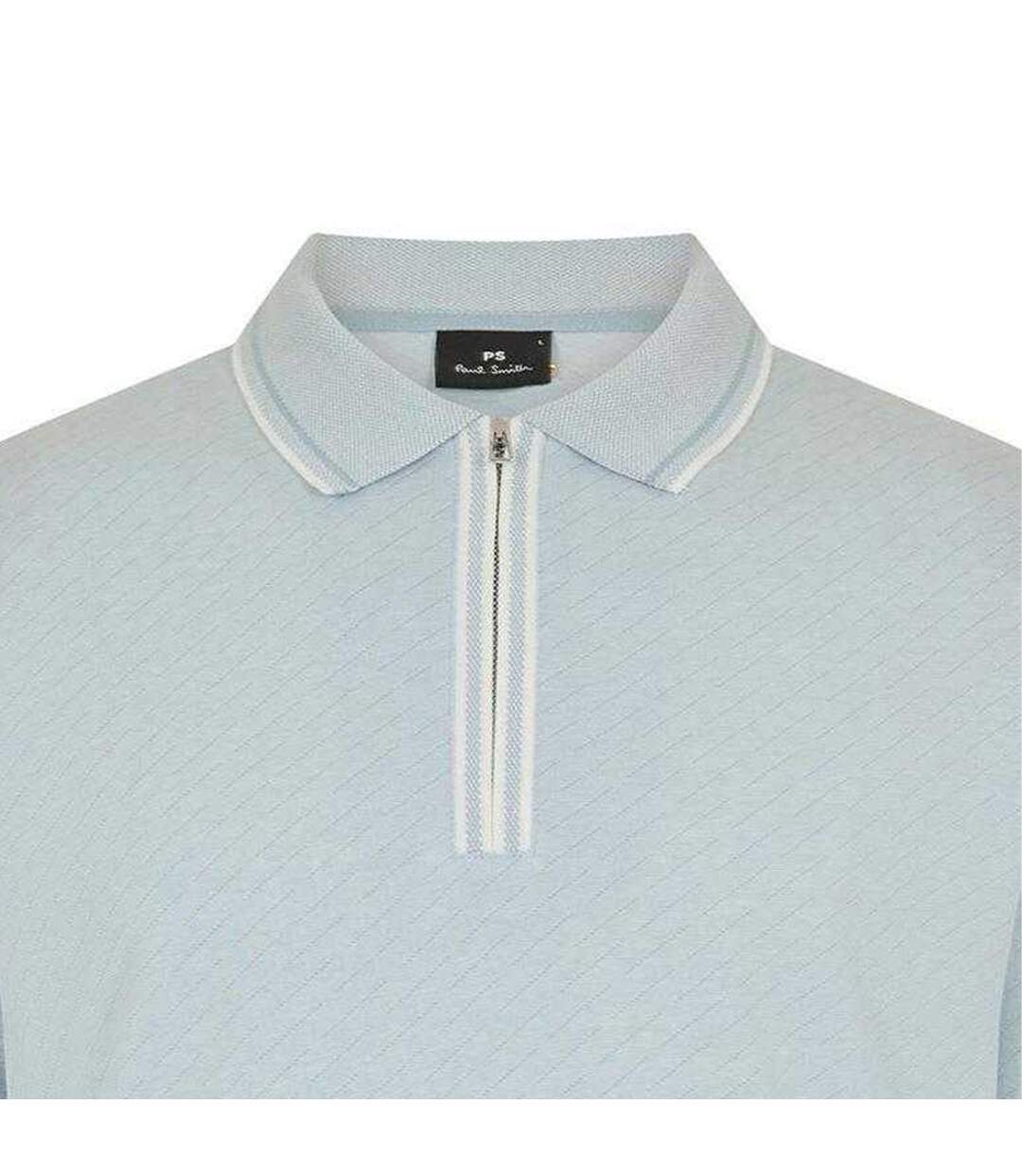 Polo Motif/style Rayure Diagonale Homme Bleu Paul Smith-3