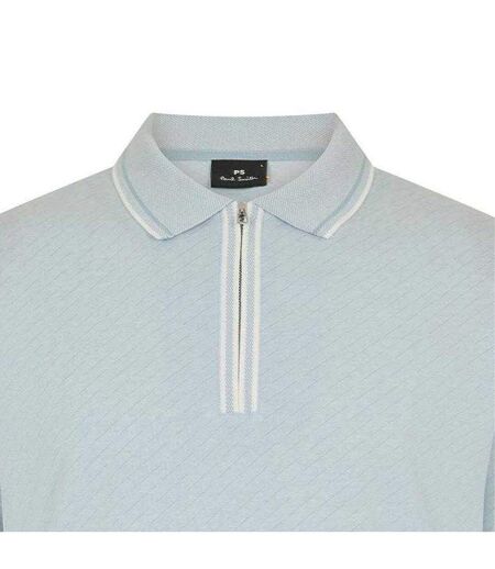 Polo Motif/style Rayure Diagonale Homme Bleu Paul Smith