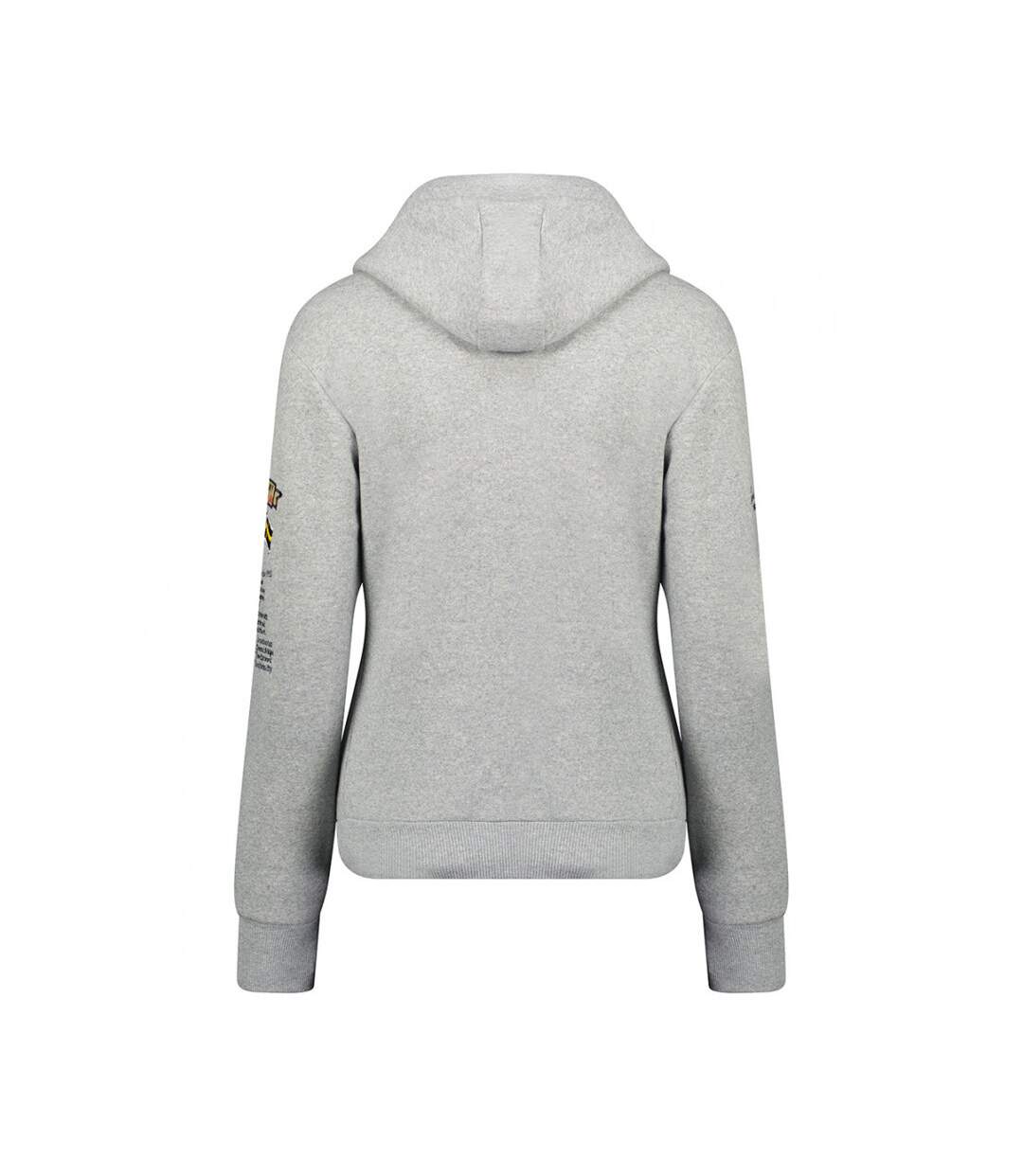 Sweat à capuche Gris Femme Geographical Norway Gymclass-2