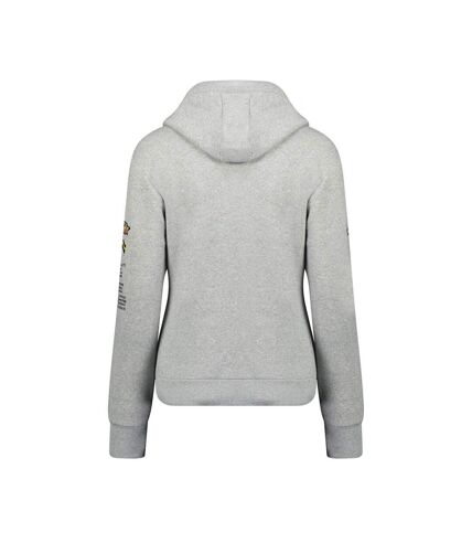 Sweat à capuche Gris Femme Geographical Norway Gymclass