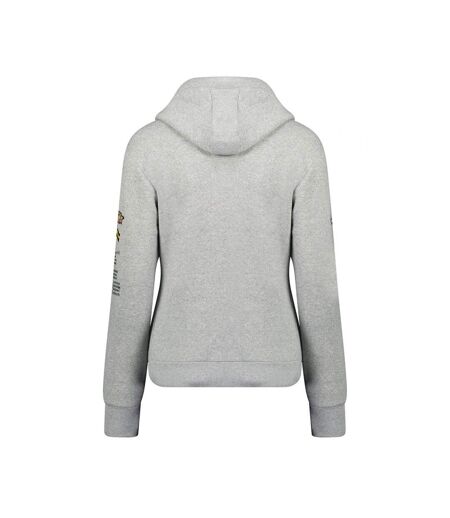 Sweat à capuche Gris Femme Geographical Norway Gymclass