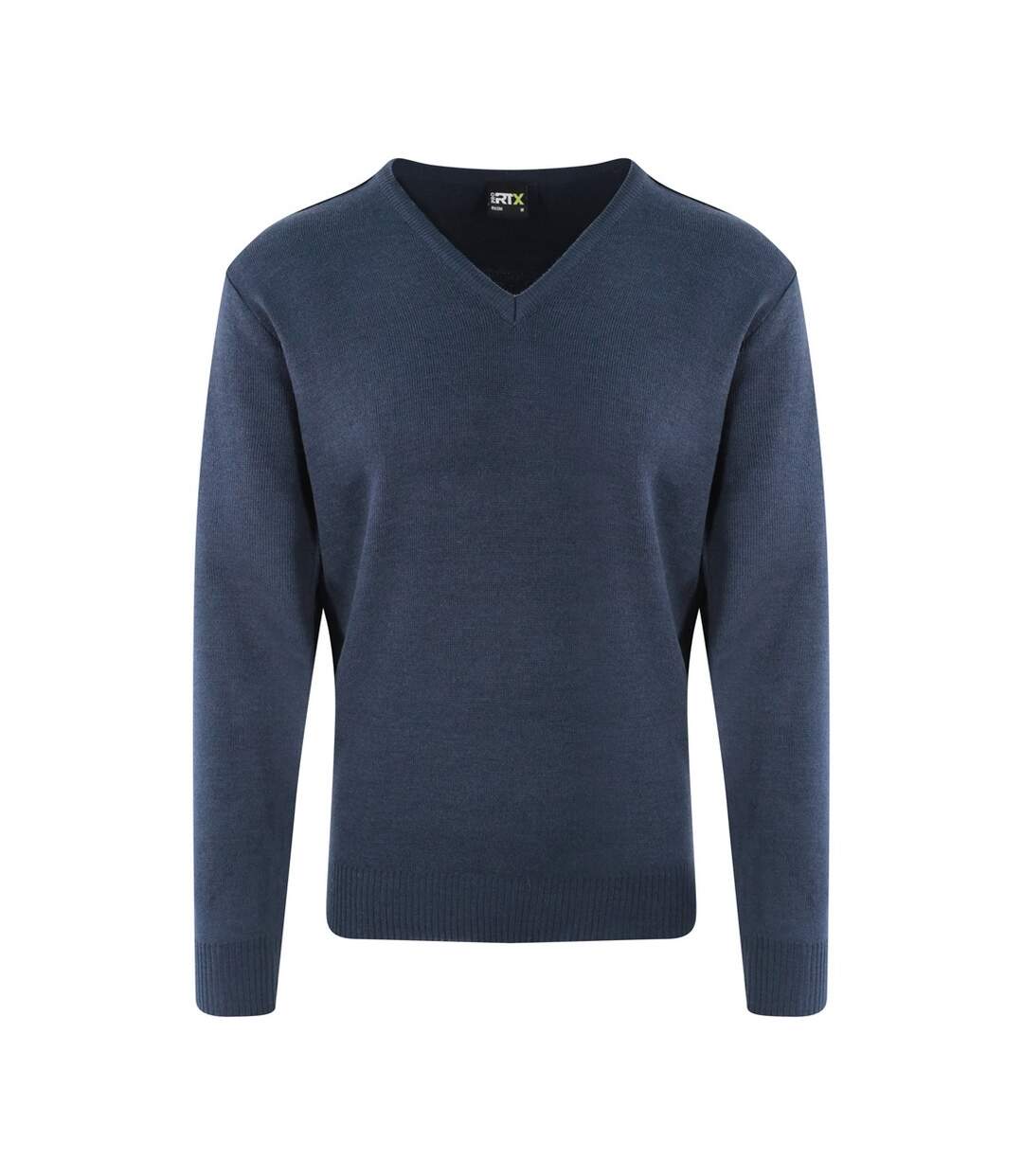 Pull acrylique homme bleu marine PRO RTX