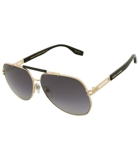 Lunettes De Soleil Motif/style Dégradé Homme Taille Unique Jaune Or Gris Foncé Marc Jacob