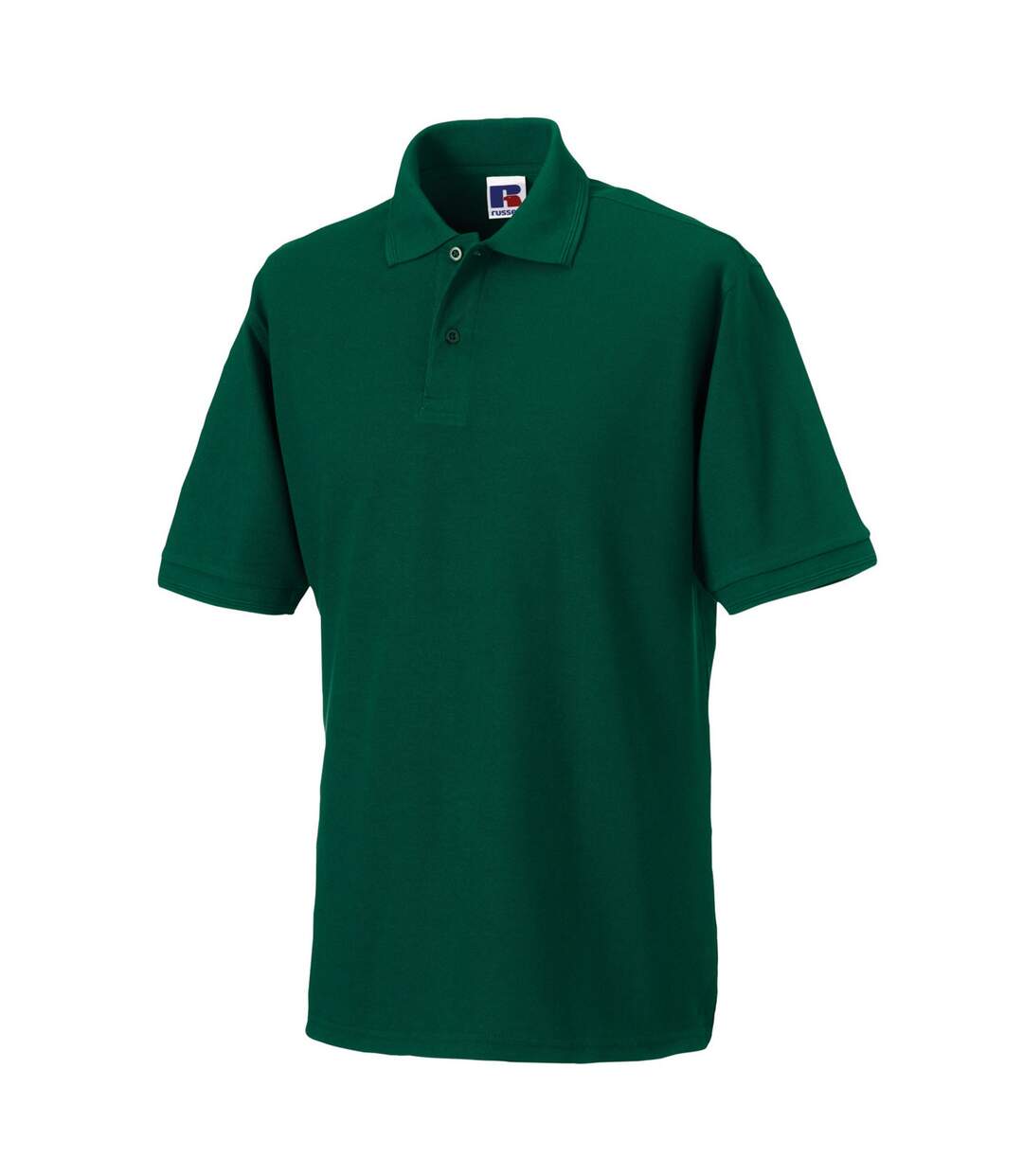 Polo homme vert bouteille Russell Russell