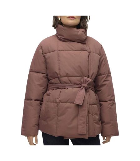 Doudoune marron femme vero moda mashley