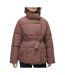 Doudoune marron femme vero moda mashley-1