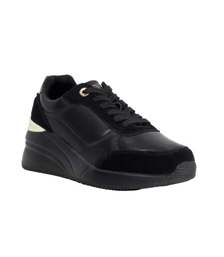 Baskets Elatie Hidden Femme Noir Dune London