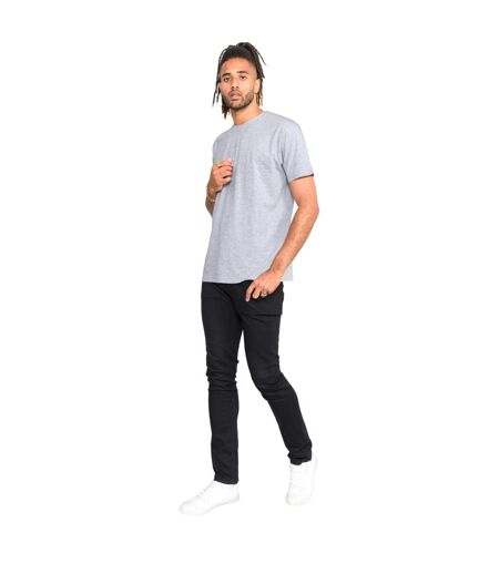 T-shirt D555 Flyers Homme Gris Chiné Duke