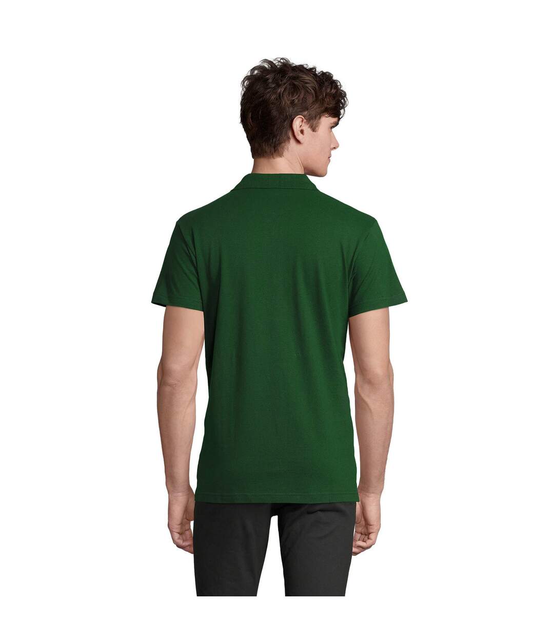 Polo Spring Homme Vert SOLS-2