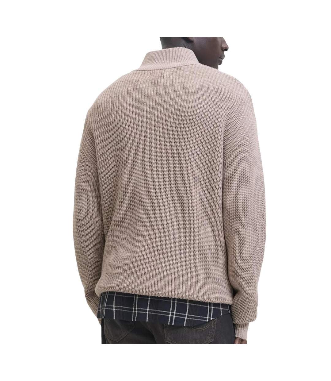 Pull beige homme jack & jones kaito-2