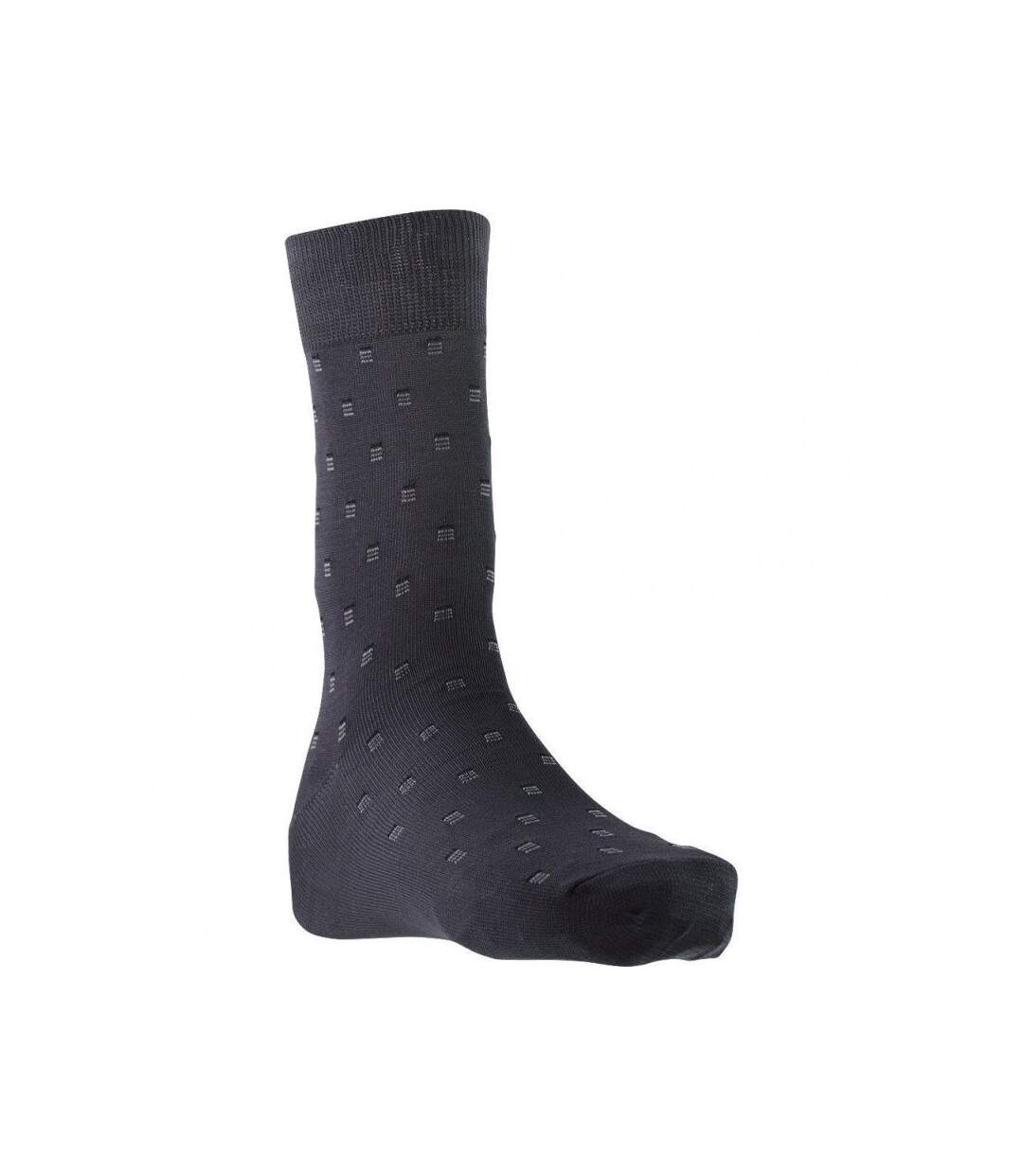 LANDSFORD Chaussettes Homme Fil d'Ecosse PETITSTRAITS Anthracite-1