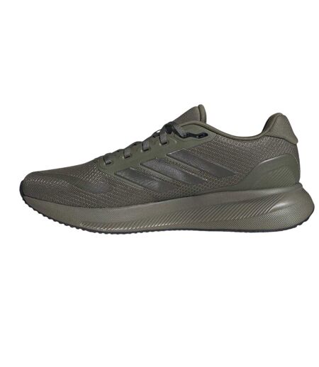 Baskets Falcon Homme Kaki Noir Adidas