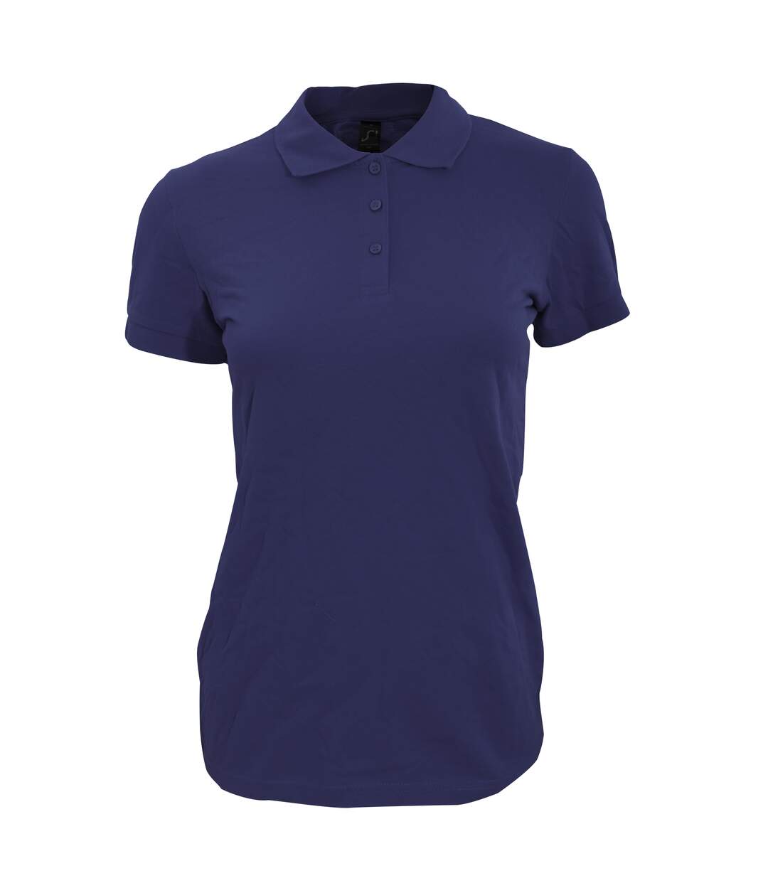 Polo manches courtes perfect femme bleu marine SOLS