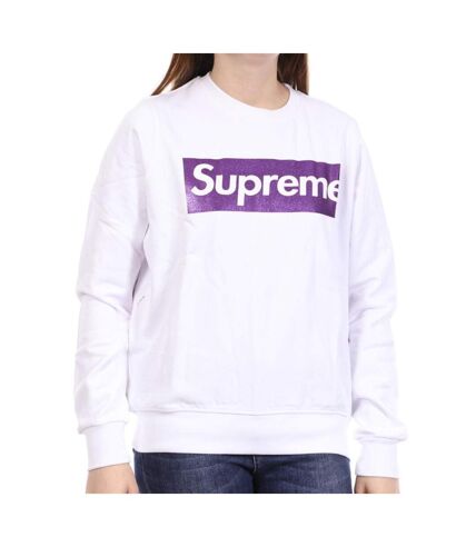 Sweat Blanc Femme Supreme Grip Rosalba - S