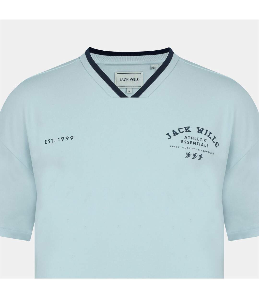 T-shirt Homme Bleu Clair Jack Wills-4