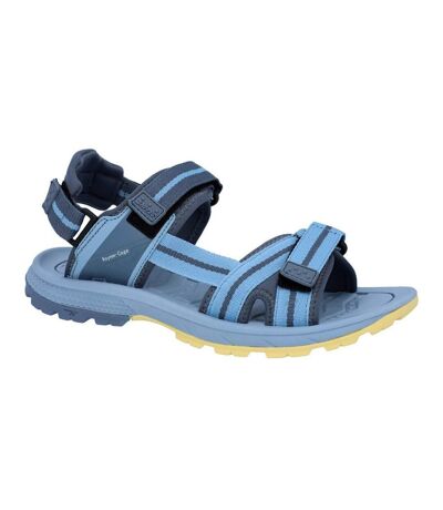 Womens/ladies sierra sandals flintstone/blue fog Hi-Tec