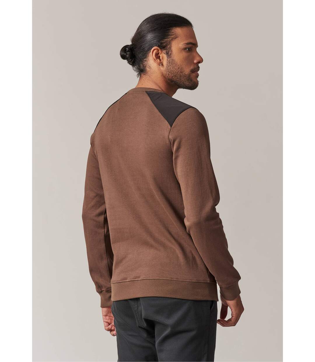 Pull à manches longues et pochette zippée homme METEOR-4