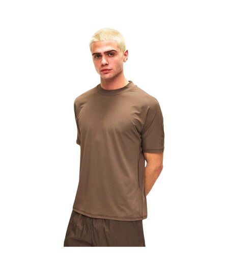 T-shirt Entraînement Motif/style Logo En Caoutchouc Homme Marron Couture Club
