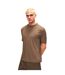 T-shirt Entraînement Motif/style Logo En Caoutchouc Homme Marron Couture Club-1