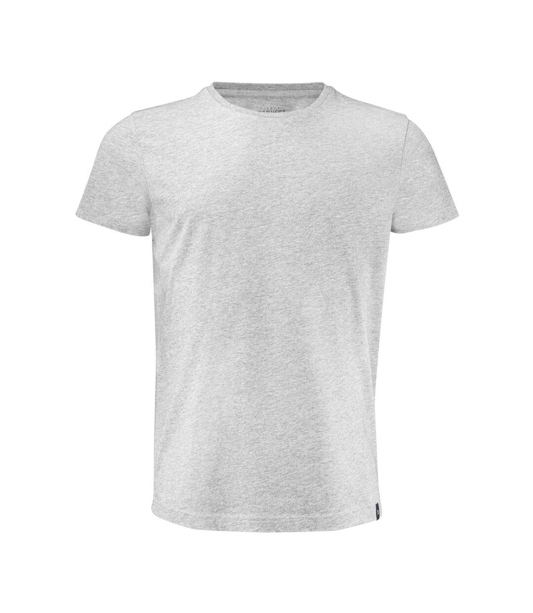 T-shirt American U Adulte Gris Chiné James Harvest-1