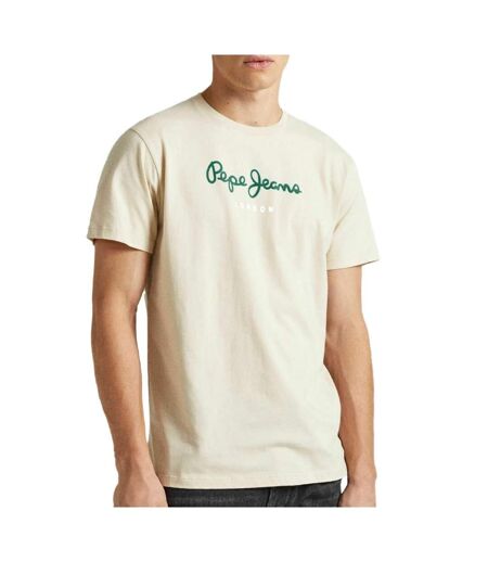 T-shirt beige homme pepe jeans 508208