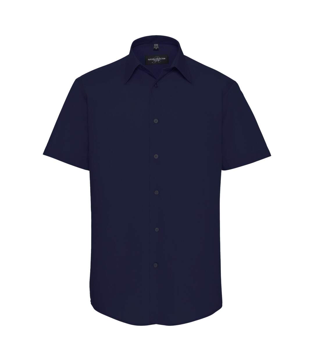 Chemise À Manches Courtes  Collection Pour Homme Bleu Marine Russell-1