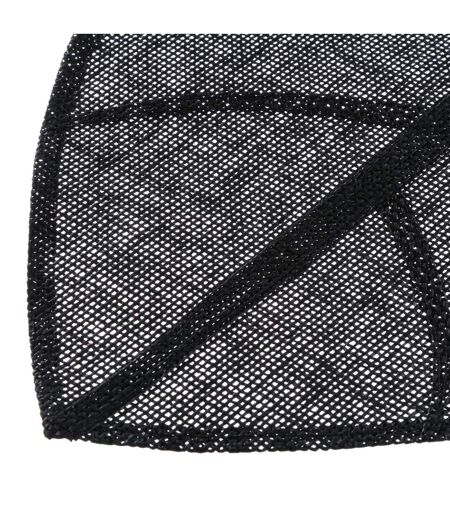 Set de Table Feuille 33x50cm Noir