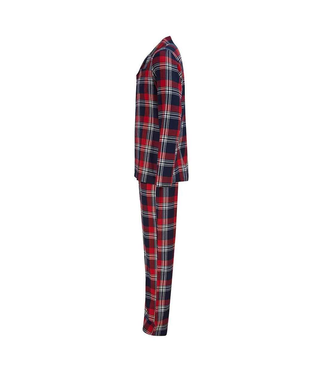 Ensemble De Pyjama Homme Rouge Bleu Marine SF-4