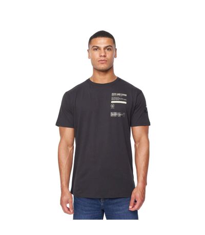 T-shirt jennerkins homme noir Duck and Cover