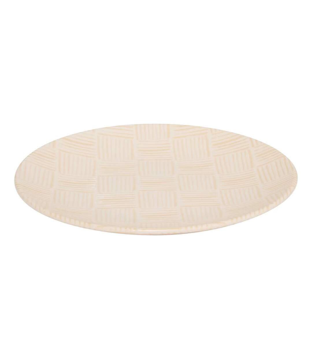 Lot de 6 Assiettes à Dessert Laetitia 19cm Crème-2