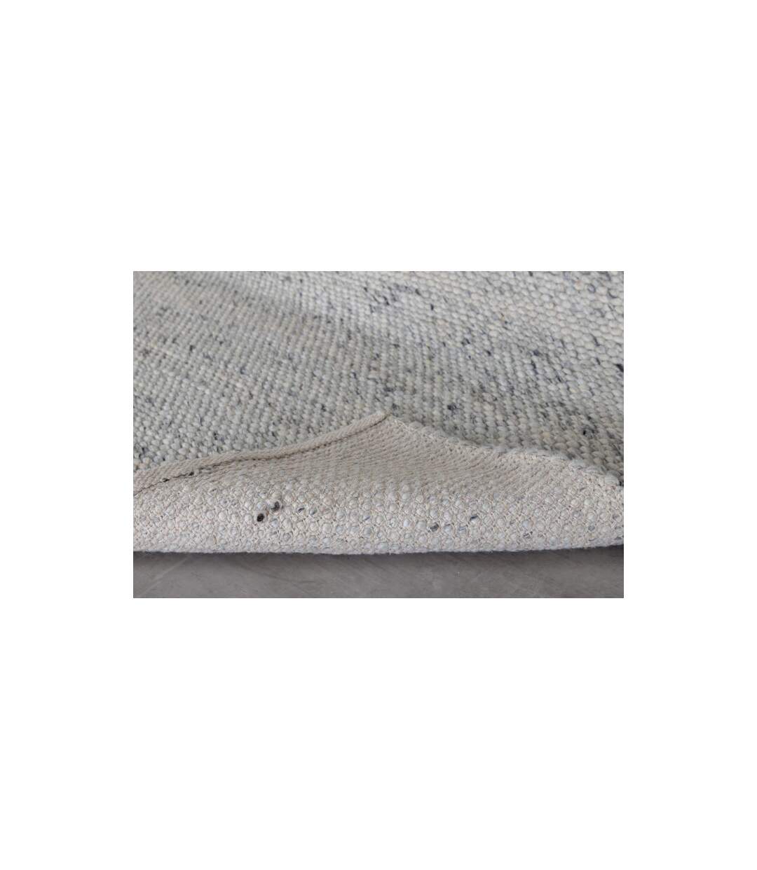 Tapis Déco en Laine Ganga 171x243cm Ivoire-5
