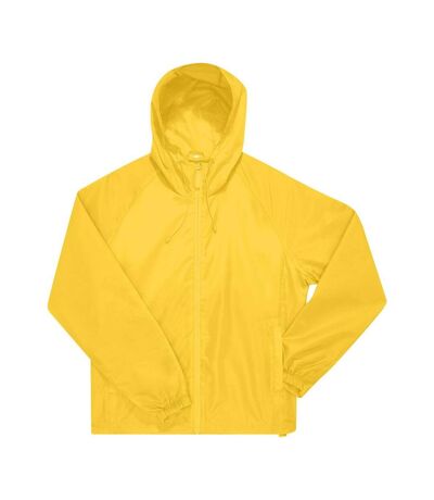 Coupe-vent #reset adulte jaune B&C