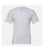 Bella + Canvas Unisex Adult Jersey V Neck T-Shirt (White)