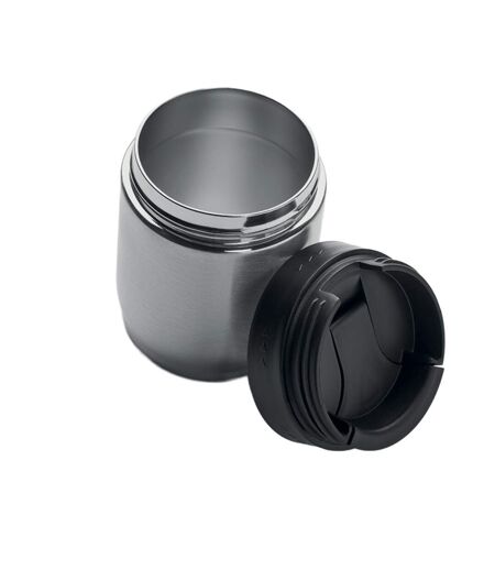 Atera 2 in 1 double-walled 500ml bottle one size matt silver MidOcean