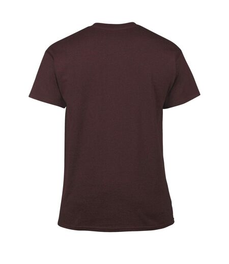 T-shirt adulte marron orangé Gildan