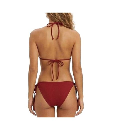 Maillot de bain deux pièces rouges femme haute pression lola