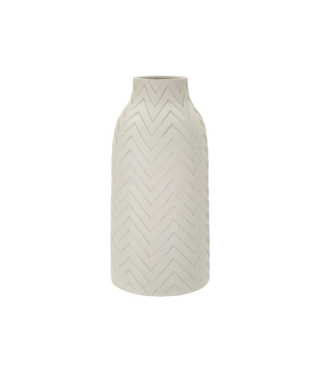 Vase Design en Céramique Winter 60cm Crème-1