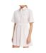 Robe rose/blanche femme tommy hilfiger stripe-1