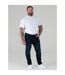 D555 Jean Effilé Grande Taille Daniel Homme Bleu Noir Duke-1