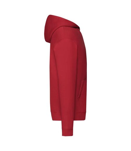 Veste À Capuche Classic Adulte Rouge Fruit Of The Loom