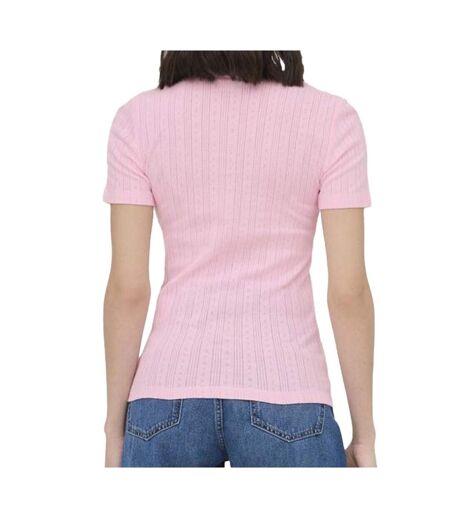 T-Shirt rose femme jdy salsa