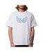 T-shirt blanc/bleu homme kaporal jack - l-1
