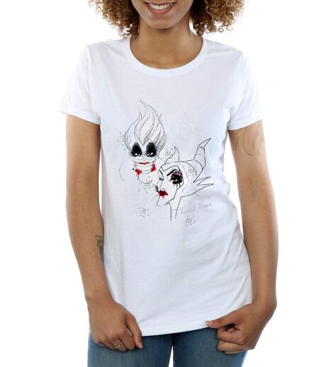 Disney - T-shirt WICKED - Femme (Blanc) - UTBI1380