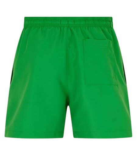 Short De Bain Motif/style Logo Homme Vert Pomme Calvin Klein