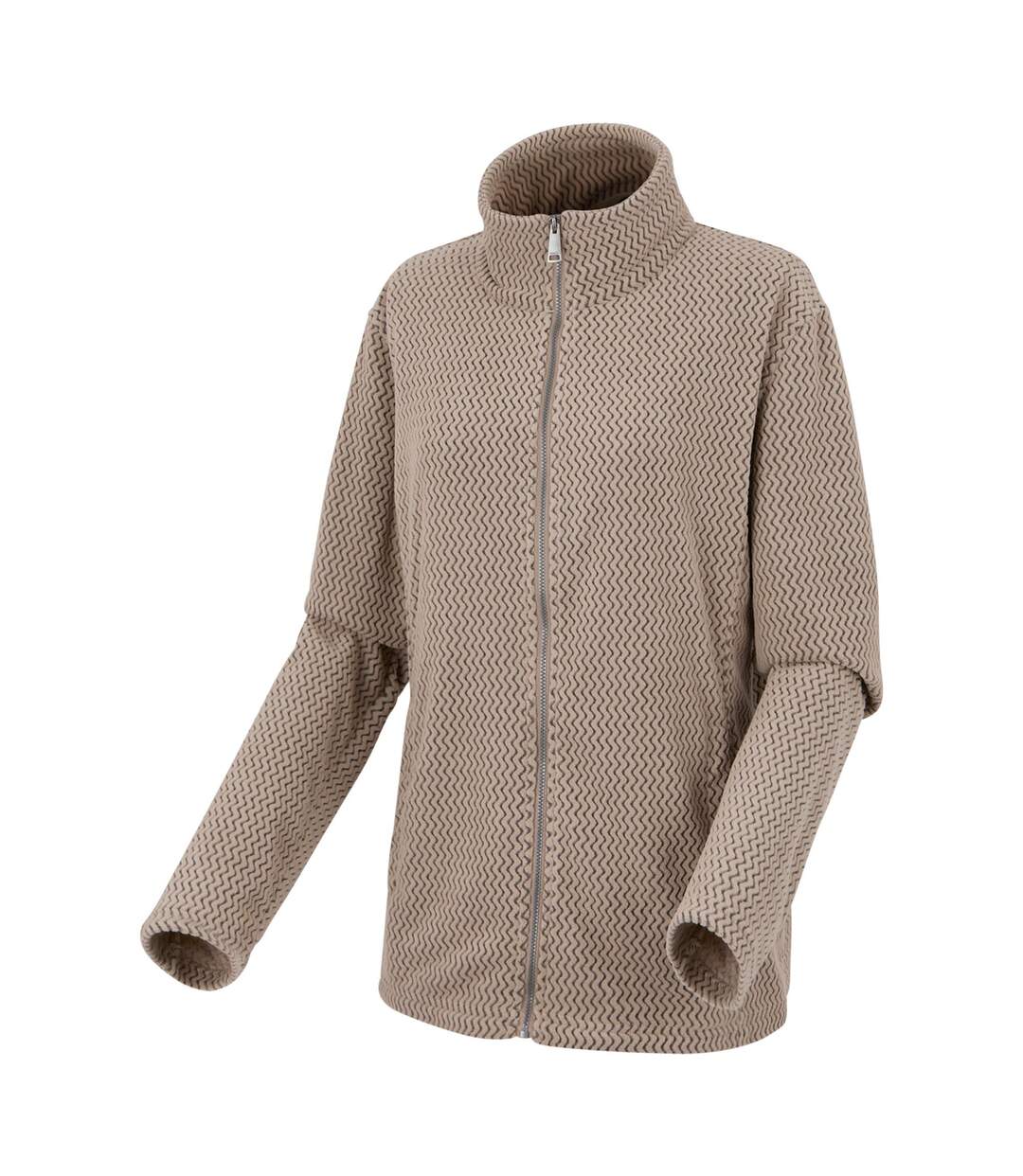 Veste Polaire Heidy Femme Taupe Clair Regatta-4