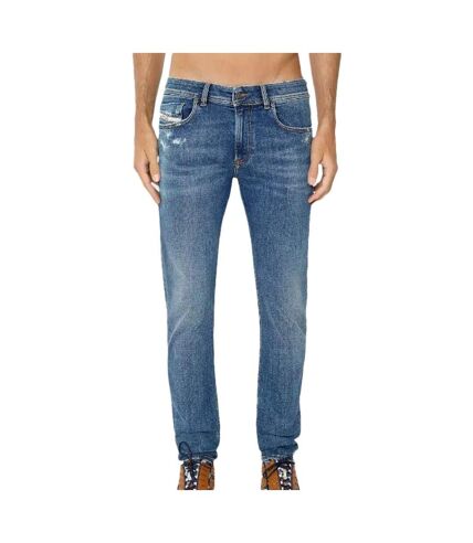 Jean Slim Bleu Foncé Délavé Homme Diesel 1979 Sleenker - W27-L32